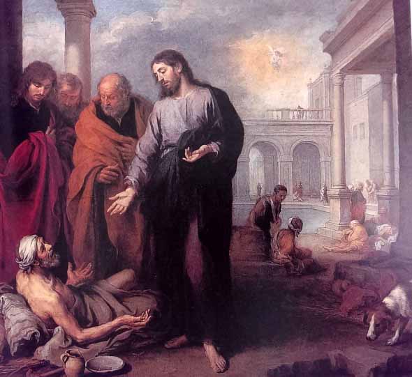 ムリーリョ　病人を癒すキリスト　1652　マドリード、プラド美術館