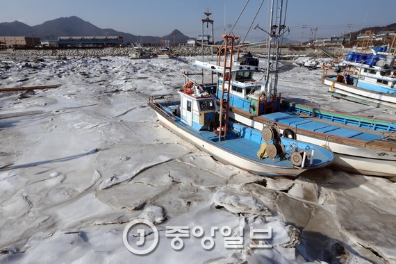 凍り付いた韓半島