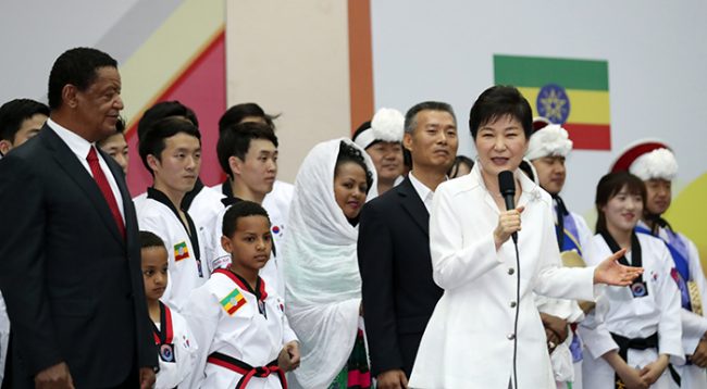 Kスポーツ　朴槿恵（パク・クネ）大統領　韓国