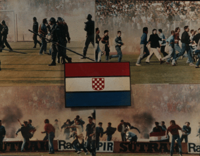 サッカー　フーリガン　暴動　1990年