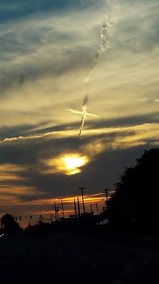 アメリカフロリダ州オールドスマーの十字架