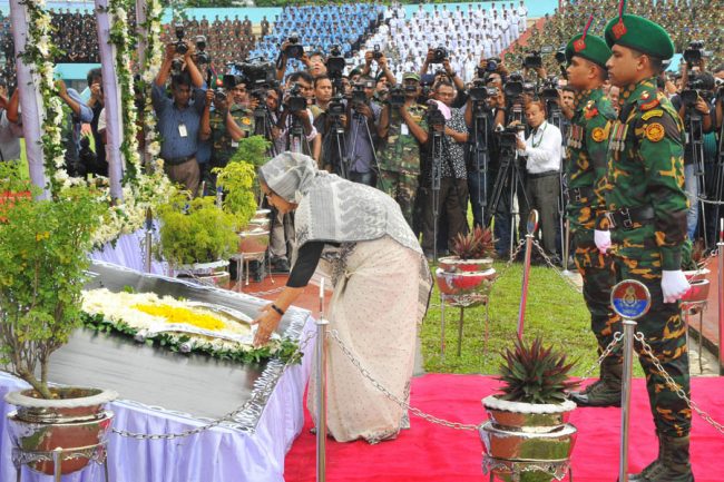 バングラデシュ　追悼式